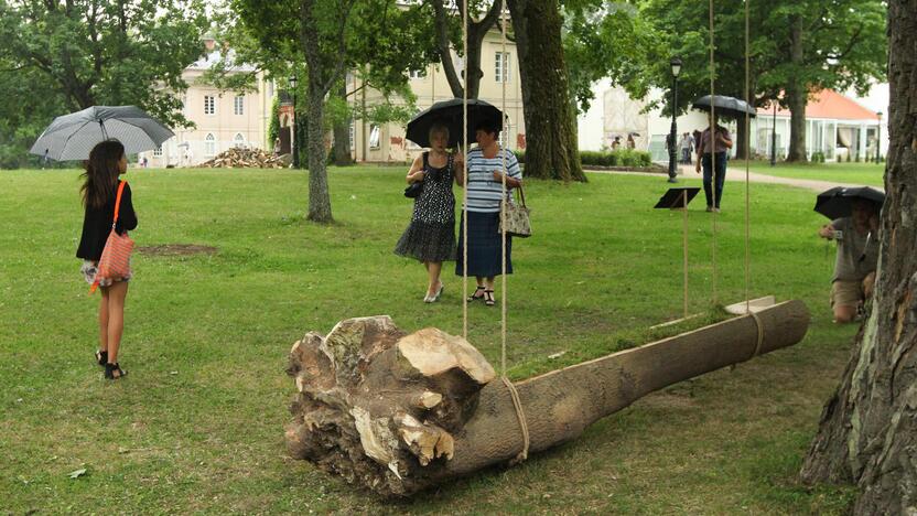 Tarptautinis žemės meno festivalis "Land Art Raudondvaris"