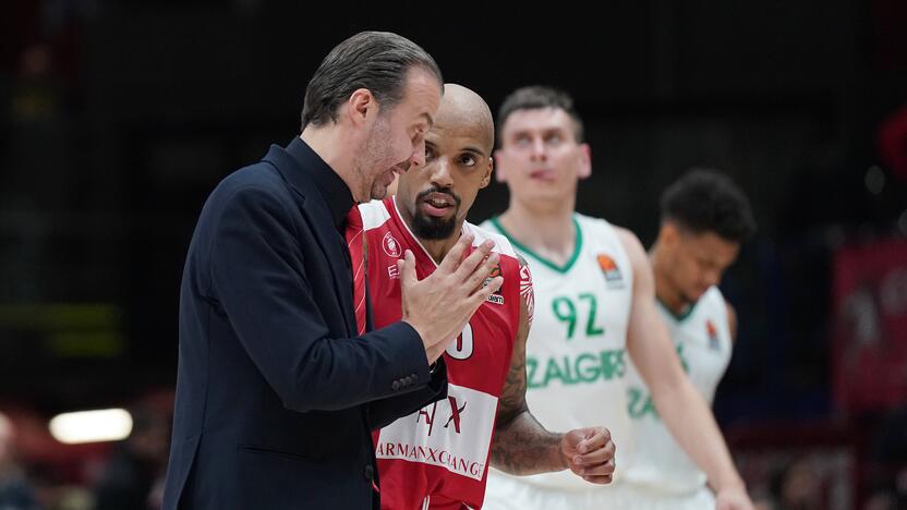 Eurolyga: „AX Armani Exchange“ - „Žalgiris“ 62:94