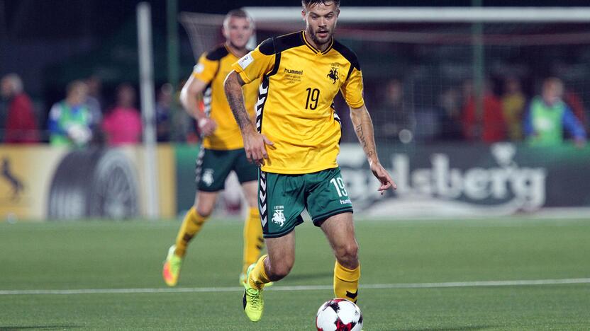 Futbolas: Lietuva – Škotija 0:3