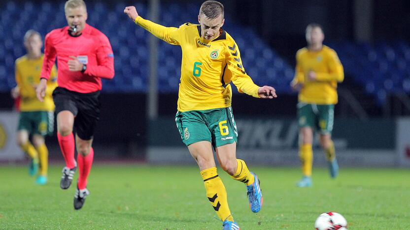 Futbolas [U21] Lietuva – Slovėnija 1:0