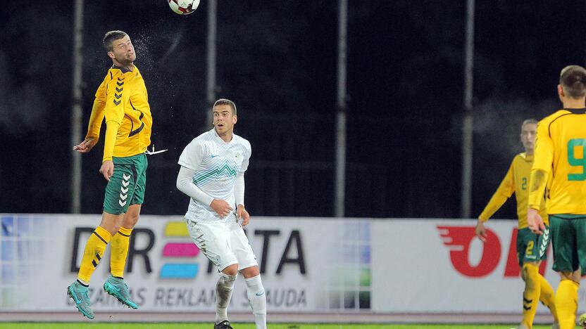 Futbolas [U21] Lietuva – Slovėnija 1:0