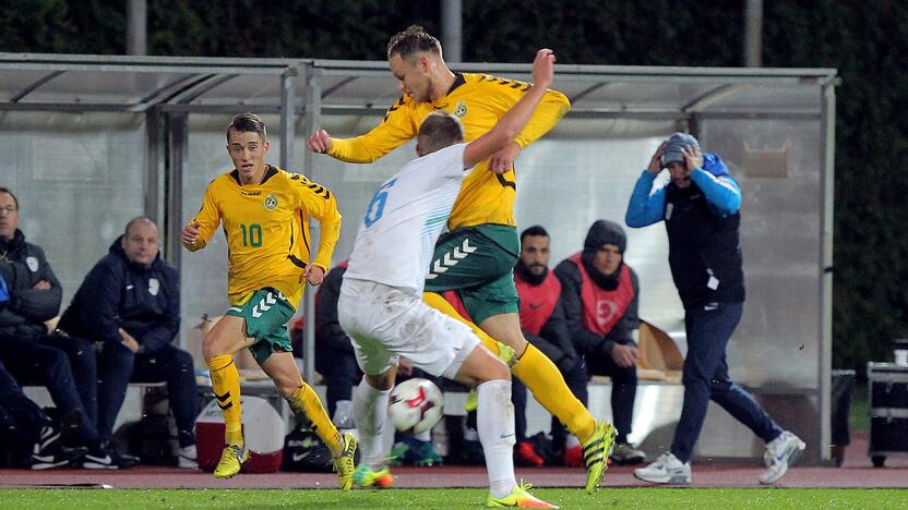 Futbolas [U21] Lietuva – Slovėnija 1:0