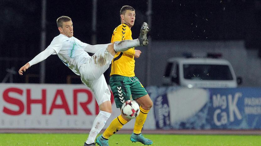 Futbolas [U21] Lietuva – Slovėnija 1:0