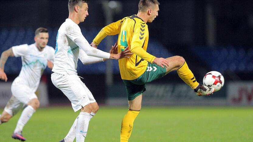 Futbolas [U21] Lietuva – Slovėnija 1:0