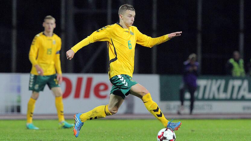 Futbolas [U21] Lietuva – Slovėnija 1:0