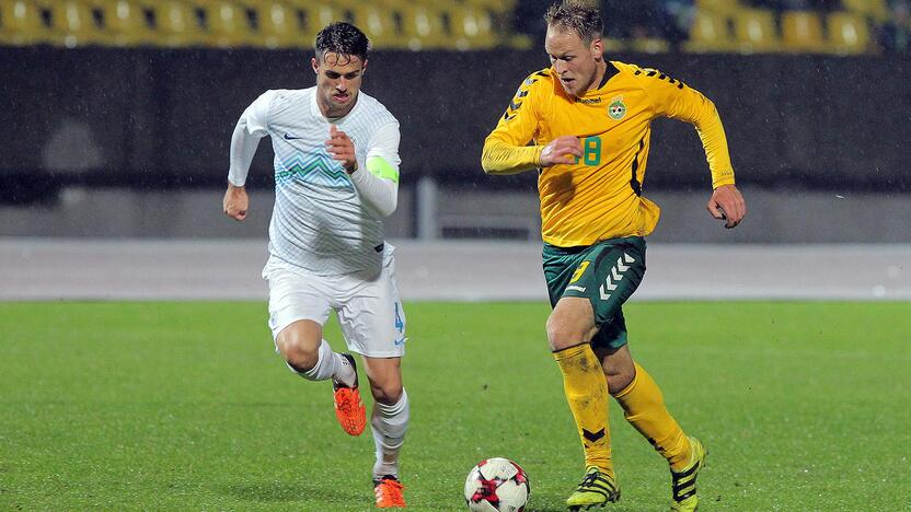 Futbolas [U21] Lietuva – Slovėnija 1:0