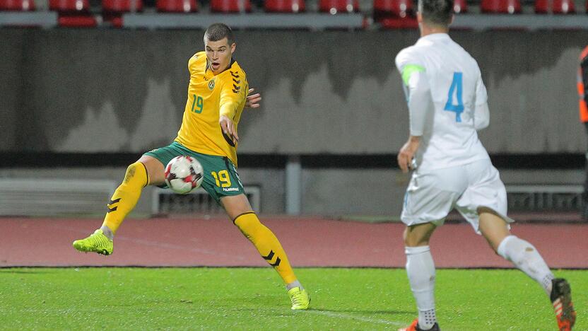 Futbolas [U21] Lietuva – Slovėnija 1:0