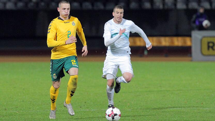 Futbolas [U21] Lietuva – Slovėnija 1:0