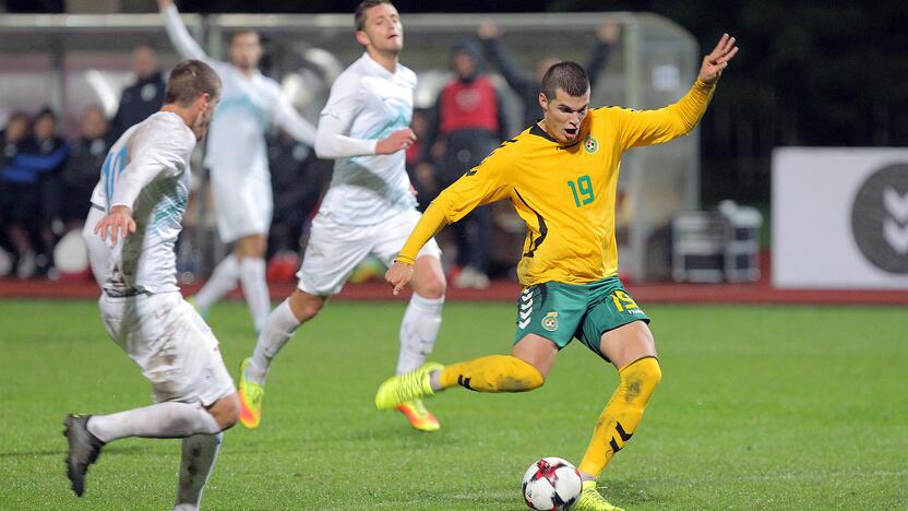 Futbolas [U21] Lietuva – Slovėnija 1:0