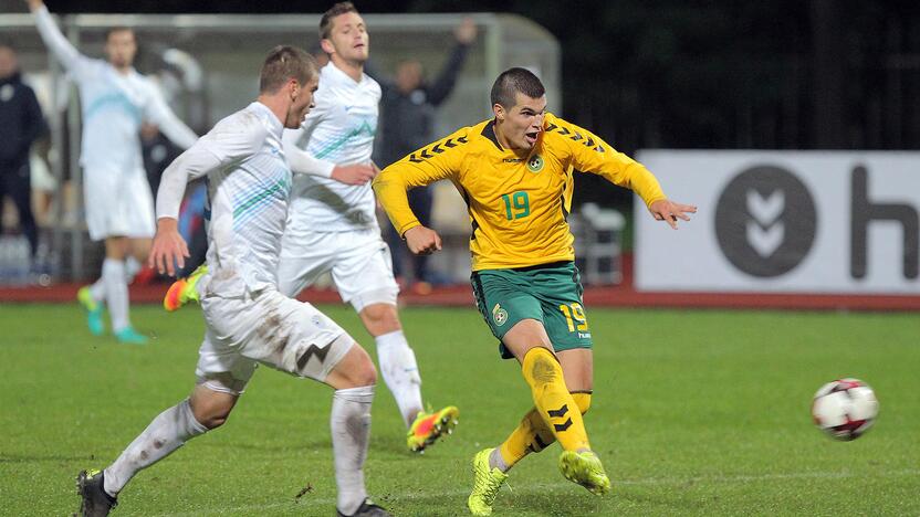 Futbolas [U21] Lietuva – Slovėnija 1:0