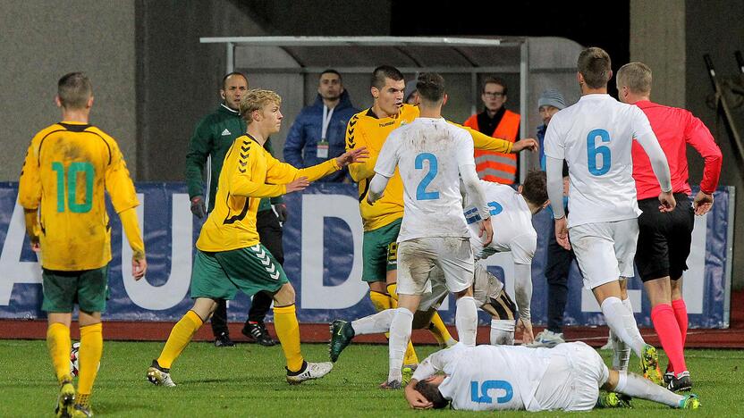 Futbolas [U21] Lietuva – Slovėnija 1:0