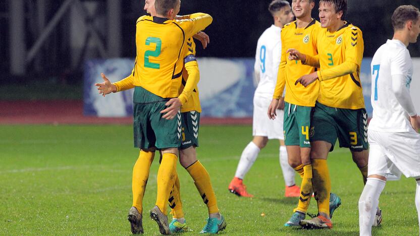 Futbolas [U21] Lietuva – Slovėnija 1:0