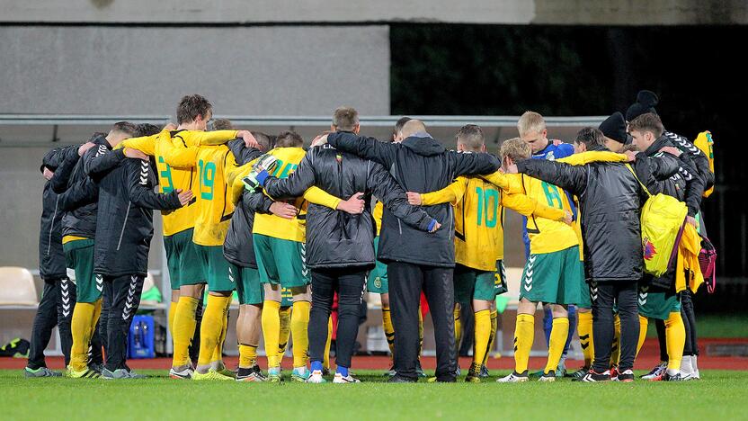 Futbolas [U21] Lietuva – Slovėnija 1:0