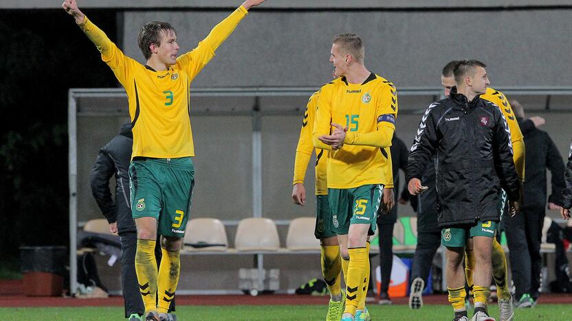 Futbolas [U21] Lietuva – Slovėnija 1:0