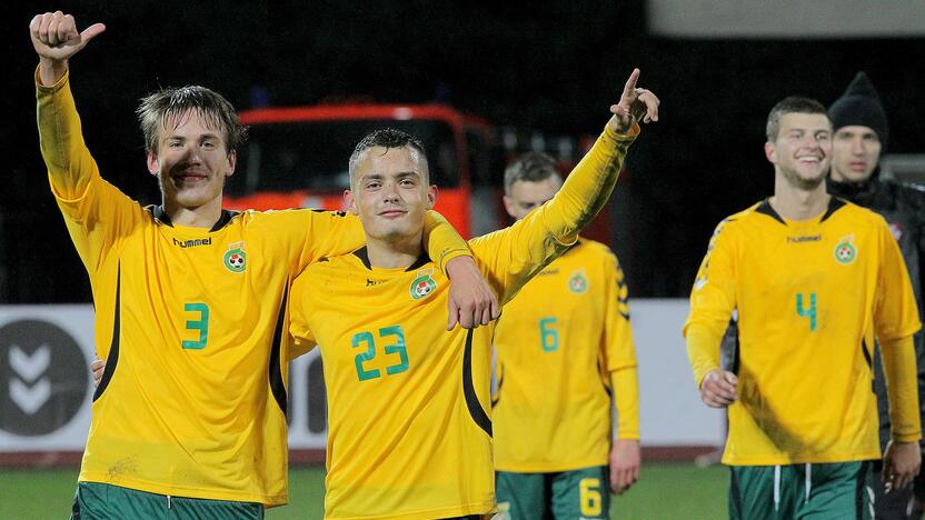 Futbolas [U21] Lietuva – Slovėnija 1:0