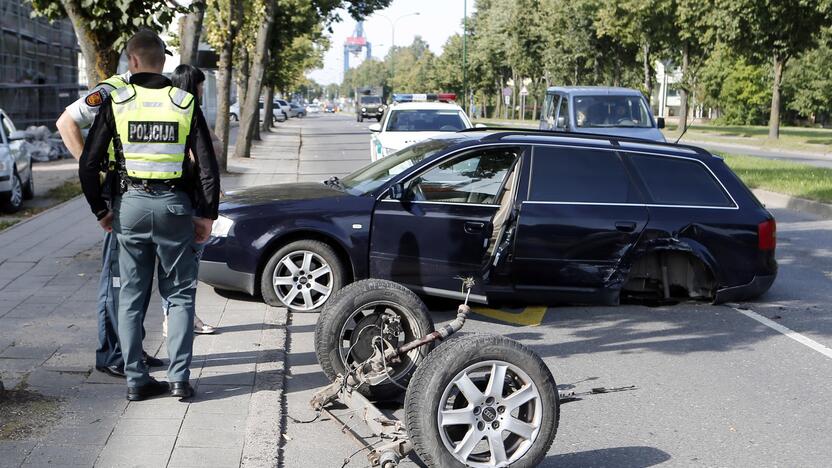 Avarija Naikupės gatvėje