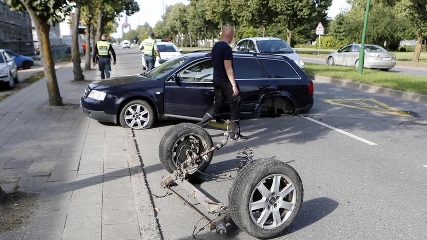 Avarija Naikupės gatvėje