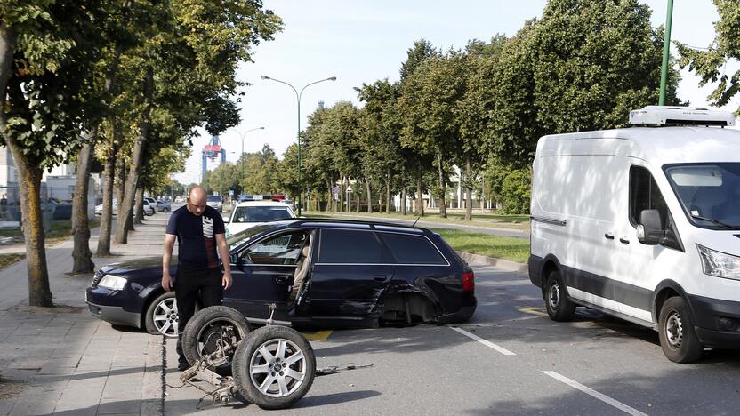 Avarija Naikupės gatvėje