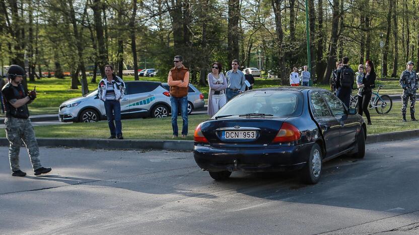 Autoįvykiuose dalyvavo motociklai