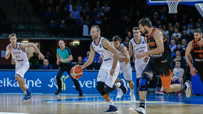 FIBA: "Neptūnas" - Patrų "Promitheas" 82:83