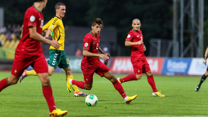 Europos jaunimo futbolo čempionatas: Lietuva - Portugalija