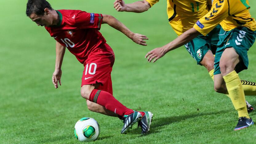 Europos jaunimo futbolo čempionatas: Lietuva - Portugalija