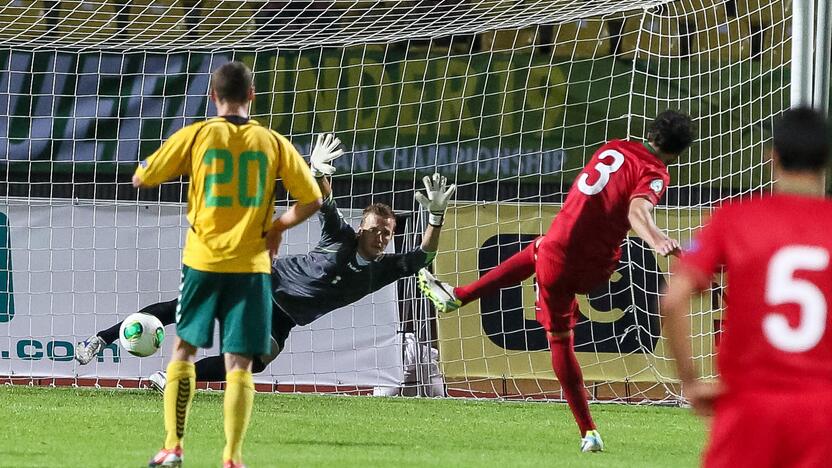 Europos jaunimo futbolo čempionatas: Lietuva - Portugalija