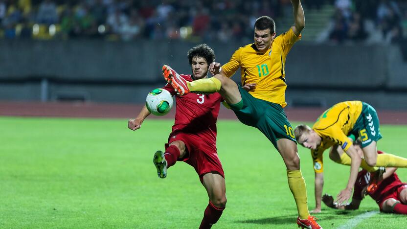 Europos jaunimo futbolo čempionatas: Lietuva - Portugalija