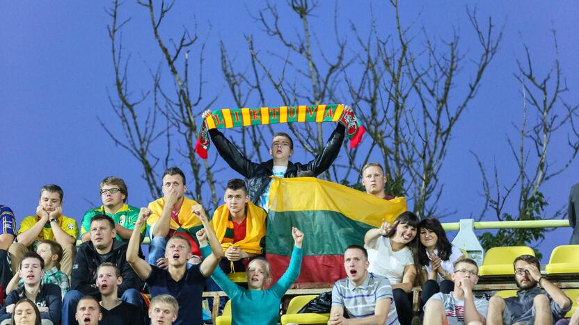 Europos jaunimo futbolo čempionatas: Lietuva - Portugalija