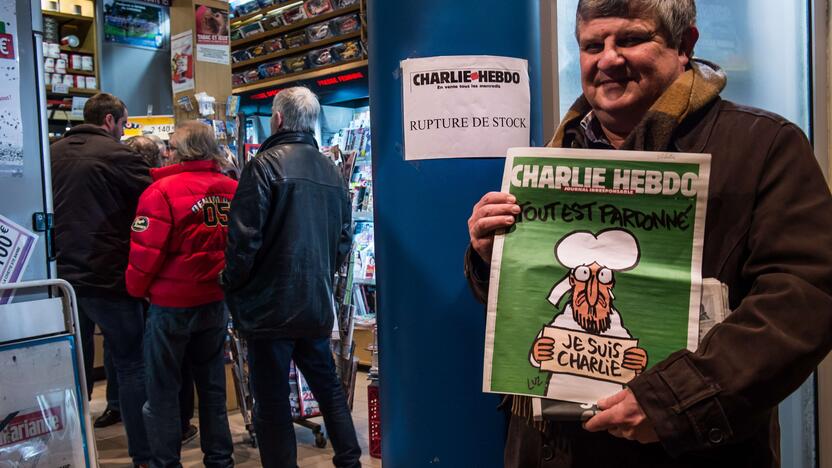 „Charlie Hebdo“ numeris po atakos