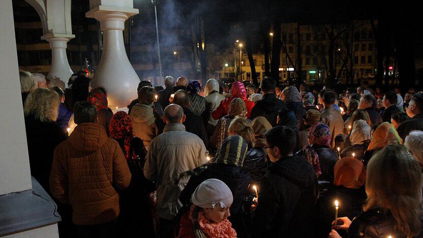 Rytų krikščionių Velykos laikinojoje sostinėje