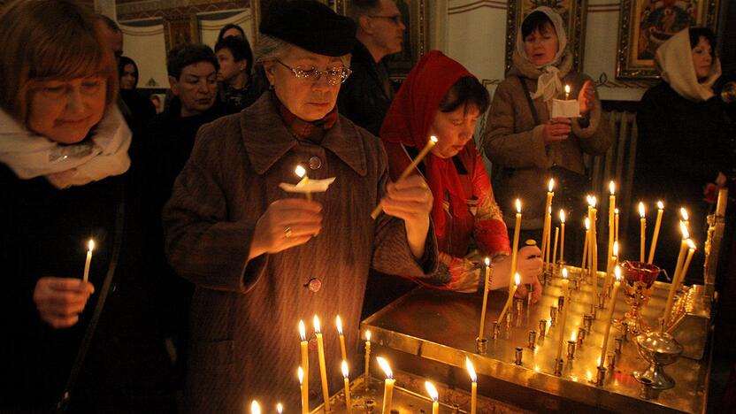 Rytų krikščionių Velykos laikinojoje sostinėje