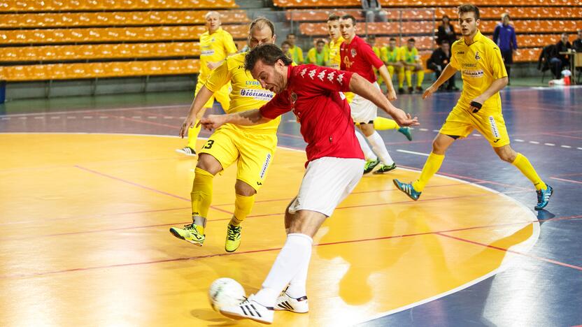 Salės futbolas : Kauno „Vytis-Zenitas“ – „Vievio žiedas“