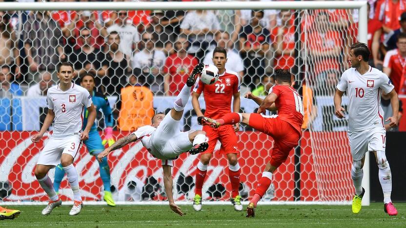 Euro 2016: Lenkija – Šveicarija 5:4