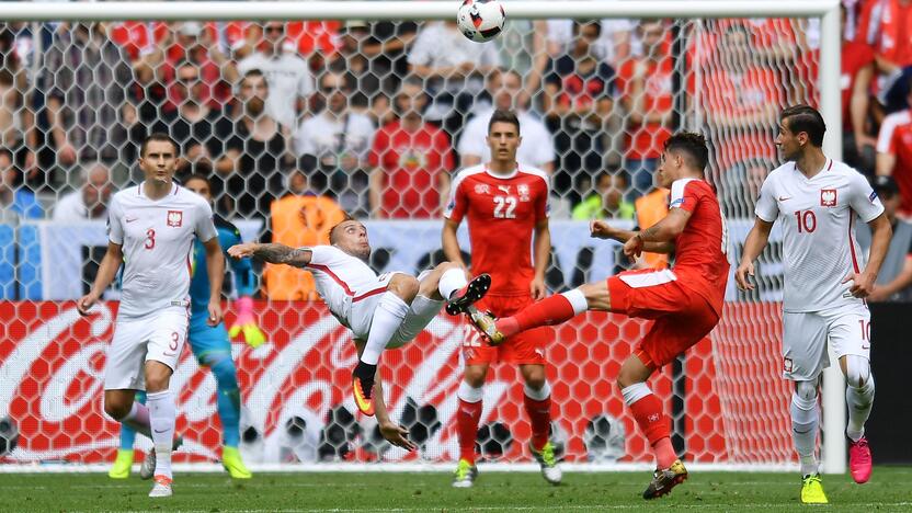 Euro 2016: Lenkija – Šveicarija 5:4