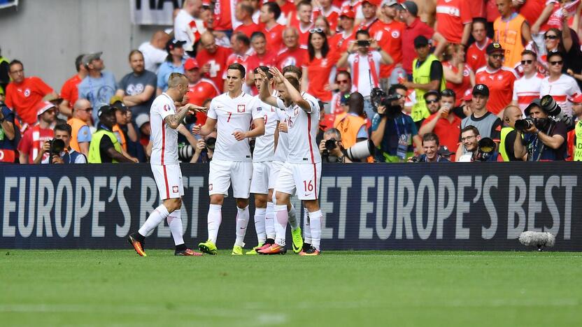 Euro 2016: Lenkija – Šveicarija 5:4