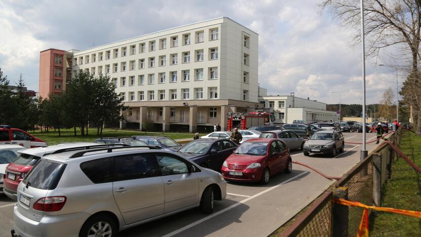 Sprogimas prie Santariškių klinikų