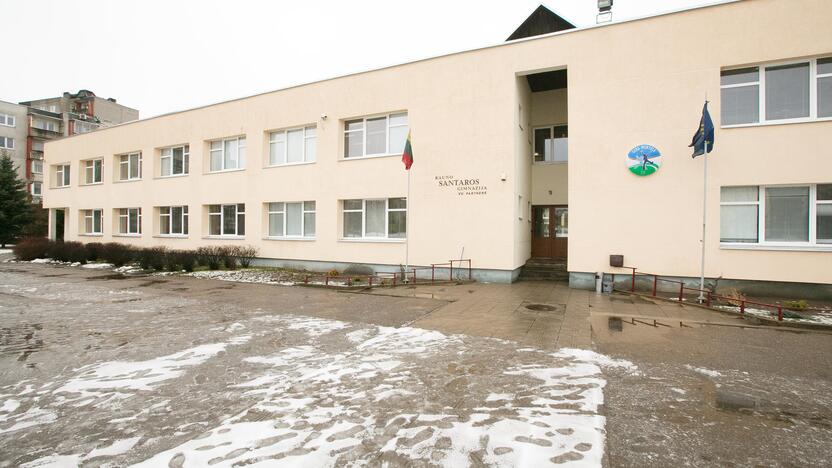 Pedagogų streikas "Santaros" gimnazijoje