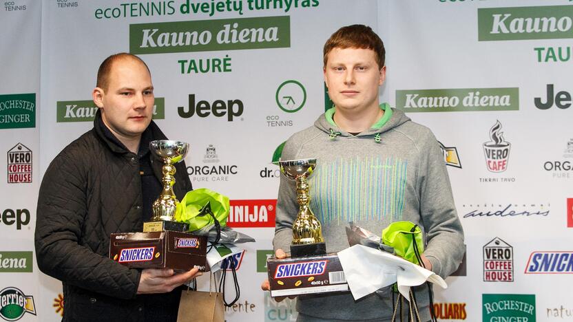 Ecotennis dvejatų turnyras „Kauno dienos taurė“