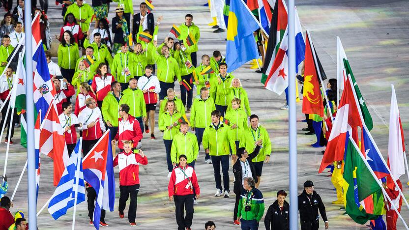 Rio olimpiados uždarymo ceremonija