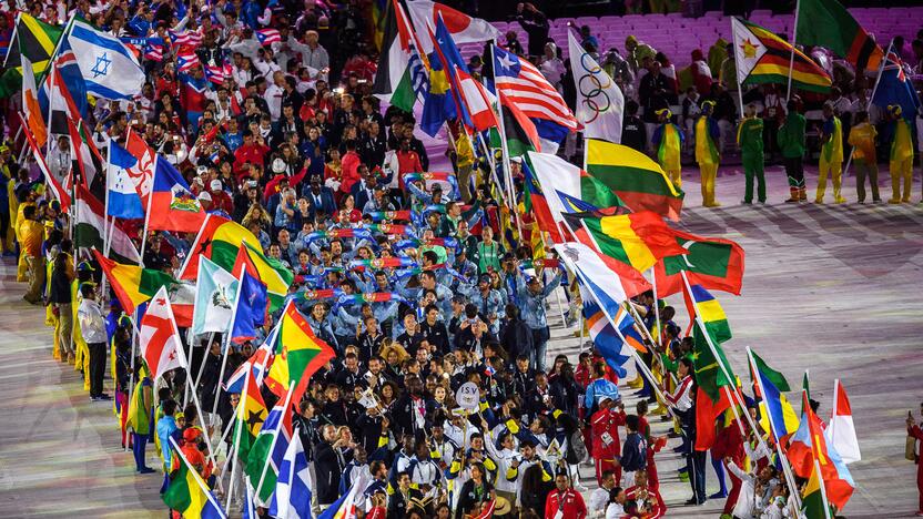 Rio olimpiados uždarymo ceremonija