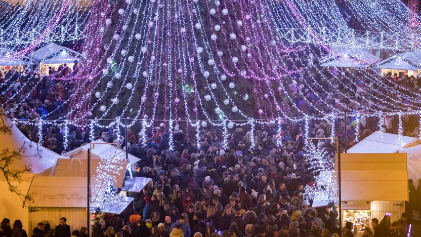 Vilniaus eglės įžiebimas