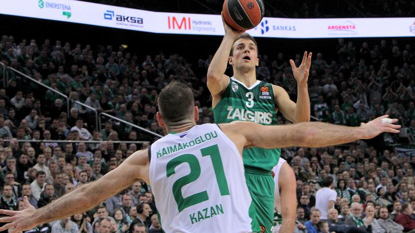 Eurolyga: „Žalgiris“ – „Uniks“ 80:88