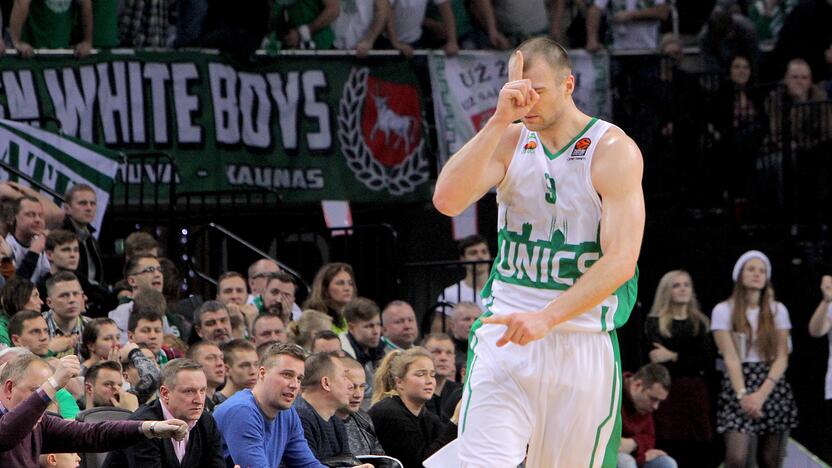 Eurolyga: „Žalgiris“ – „Uniks“ 80:88