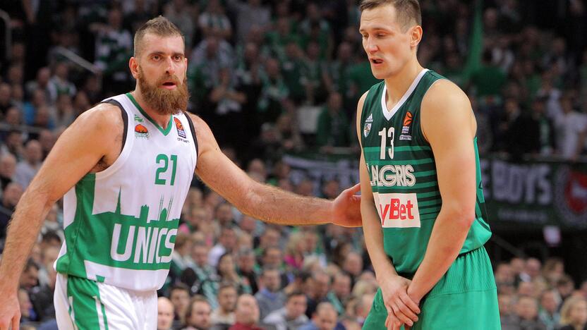 Eurolyga: „Žalgiris“ – „Uniks“ 80:88