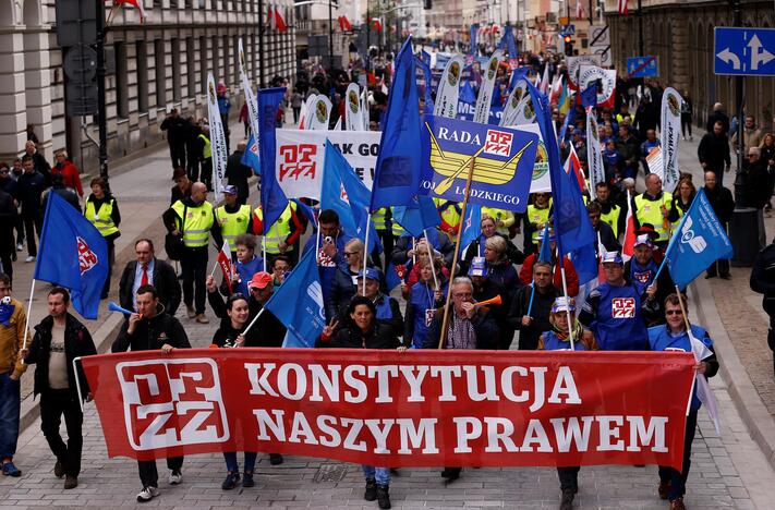 Tarptautinės darbo dienos protestai pasaulyje