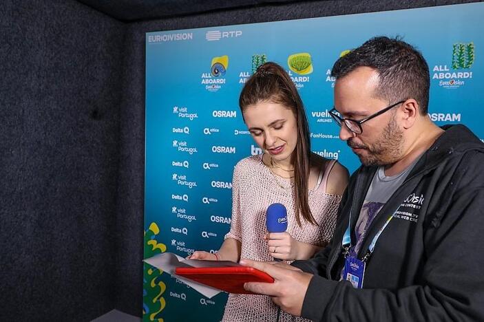 I. Zasimauskaitės spaudos konferencija