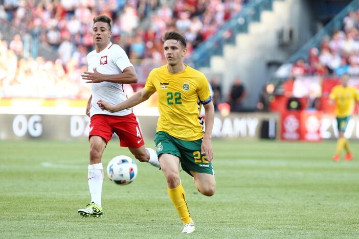 Futbolas: Lenkija - Lietuva 0:0