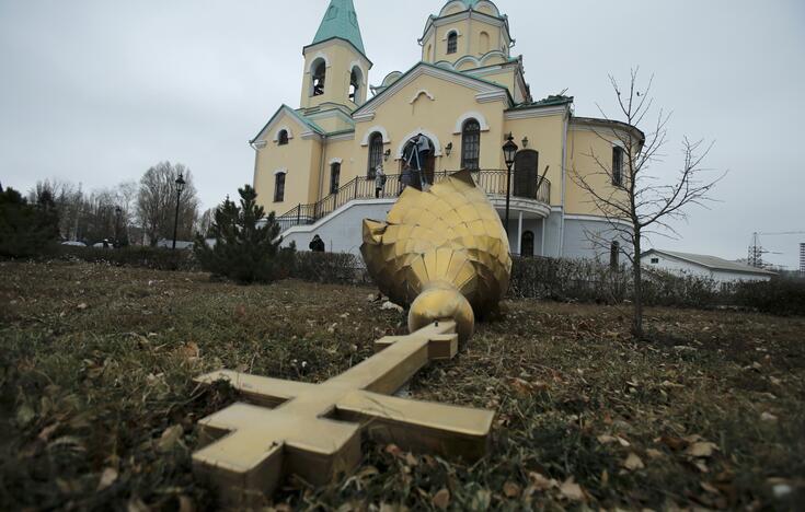 Ortodoksams švenčiant Kalėdas, Ukrainoje žuvo trys kariai