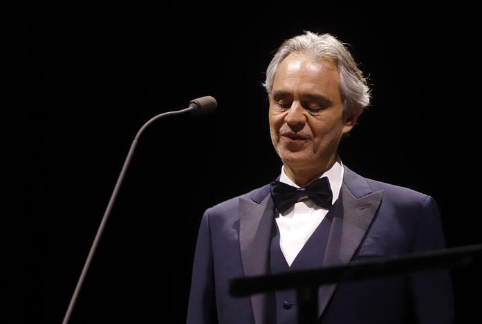 Andrea Bocelli koncertas "Žalgirio" arenoje